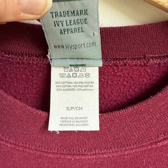 Ivysport Harvard University Maroon Crewneck Sweatshirt – Small - Picture 6 of 6